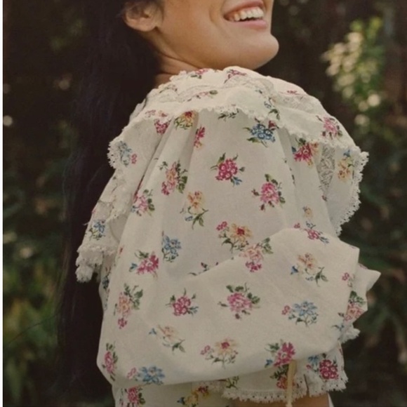 Doen Lucretia dress in Fleurs de Jonquille sz S - Picture 3 of 12